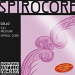 Spirocore Cello A String - Chrome