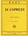 Rode - 24 Caprices for Violin (Galamian) Violin