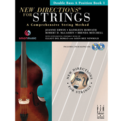 New Directions For Strings Book 1 - Bass A Position