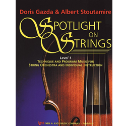Spotlight on Strings - Bass Book 1