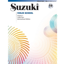 Suzuki Violin Book & CD 1 - Revised Violin