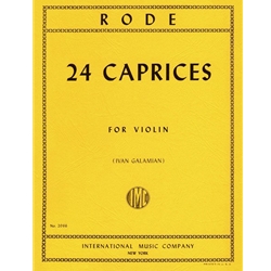 Rode - 24 Caprices for Violin (Galamian) Violin