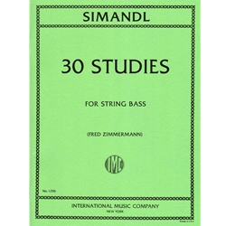 Simandl - 30 Etudes for The String Bass